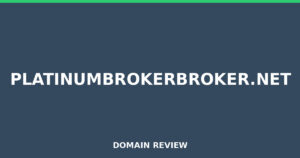platinumbrokerbroker.net 2026 Review – Legitimacy Check