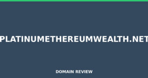 platinumethereumwealth.net Review 2026 – Detailed Analysis