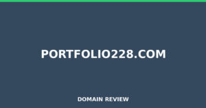 portfolio228.com 2026 Review – Legitimacy Check