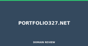 portfolio327.net Review 2026 – Detailed Analysis