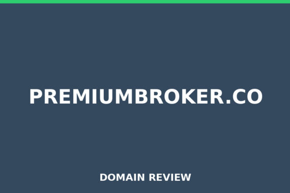 PREMIUMBROKER.CO review 2026 - Domain review placeholder image for premiumbroker.co
