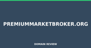 premiummarketbroker.org Review 2026 – Detailed Analysis