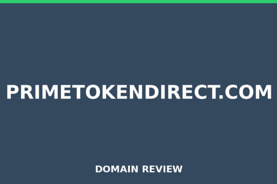 PRIMETOKENDIRECT.COM review 2026 - Domain review placeholder image for primetokendirect.com