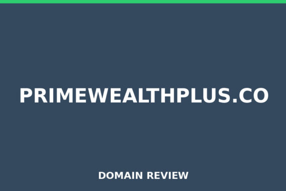 PRIMEWEALTHPLUS.CO review 2026 - Domain review placeholder image for primewealthplus.co