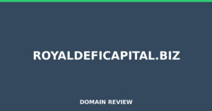 royaldeficapital.biz 2026 Review – Legitimacy Check