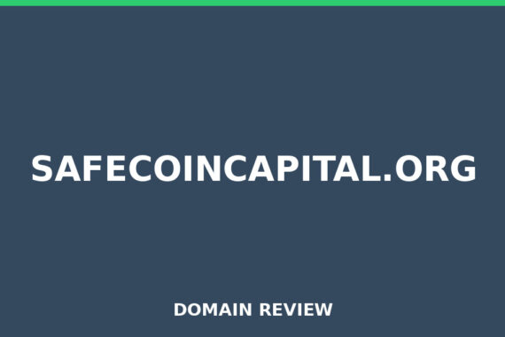 SAFECOINCAPITAL.ORG review 2026 - Domain review placeholder image for safecoincapital.org