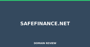 safefinance.net Review 2026 – Detailed Analysis