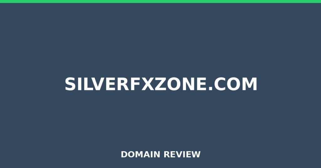 SILVERFXZONE.COM review 2026 - Domain review placeholder image for silverfxzone.com