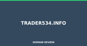 trader534.info 2026 Review – Legitimacy Check