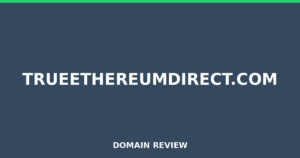 trueethereumdirect.com Review 2026 – Detailed Analysis