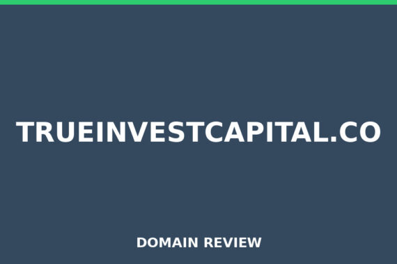 TRUEINVESTCAPITAL.CO review 2026 - Domain review placeholder image for trueinvestcapital.co