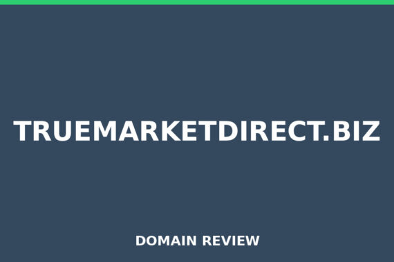 TRUEMARKETDIRECT.BIZ review 2026 - Domain review placeholder image for truemarketdirect.biz