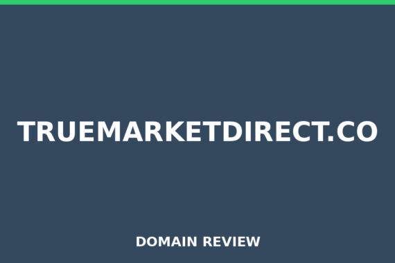TRUEMARKETDIRECT.CO review 2026 - Domain review placeholder image for truemarketdirect.co