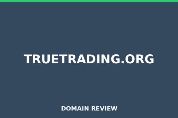 TRUETRADING.ORG review 2026 - Domain review placeholder image for truetrading.org