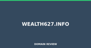 wealth627.info Review 2026 – Detailed Analysis