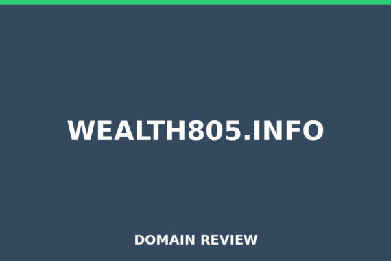WEALTH805.INFO review 2026 - Domain review placeholder image for wealth805.info