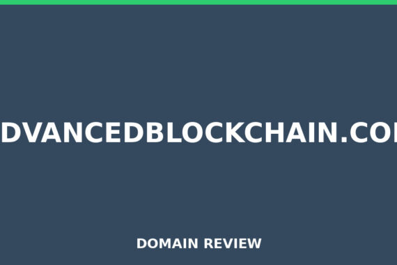 ADVANCEDBLOCKCHAIN.COM review 2026 - Domain review placeholder image for advancedblockchain.com