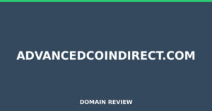 advancedcoindirect.com 2026 Review – Legitimacy Check