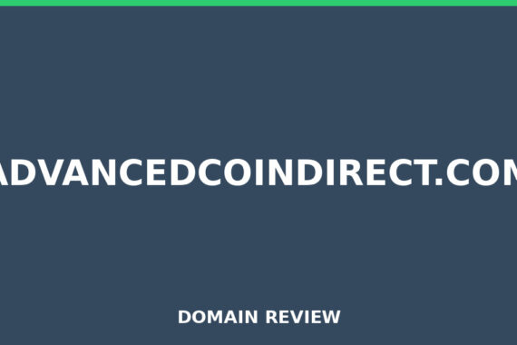 ADVANCEDCOINDIRECT.COM review 2026 - Domain review placeholder image for advancedcoindirect.com