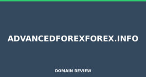 advancedforexforex.info Review 2026 – Detailed Analysis