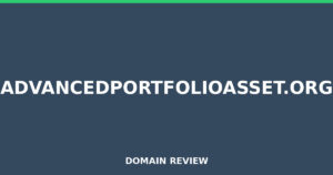advancedportfolioasset.org 2026 Review – Legitimacy Check