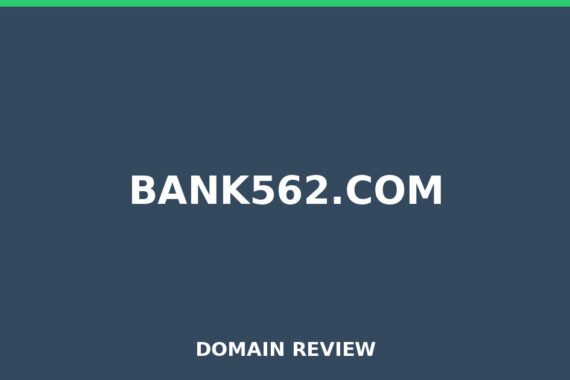 BANK562.COM review 2026 - Domain review placeholder image for bank562.com