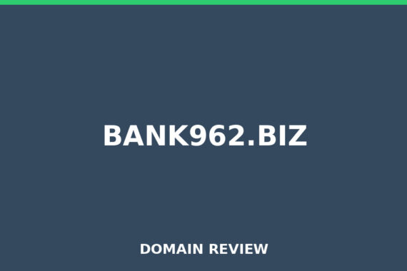 BANK962.BIZ review 2026 - Domain review placeholder image for bank962.biz