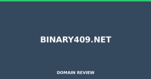 binary409.net 2026 Review – Legitimacy Check