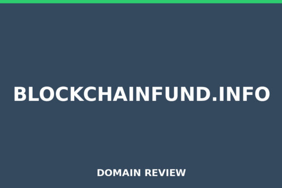 BLOCKCHAINFUND.INFO review 2026 - Domain review placeholder image for blockchainfund.info