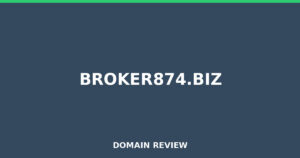 broker874.biz 2026 Review – Legitimacy Check