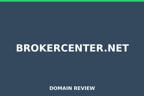 BROKERCENTER.NET review 2026 - Domain review placeholder image for brokercenter.net