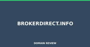 brokerdirect.info 2026 Review – Legitimacy Check