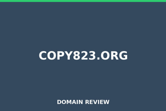 COPY823.ORG review 2026 - Domain review placeholder image for copy823.org