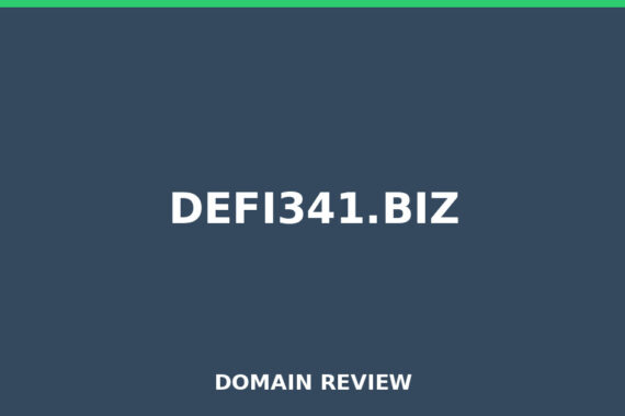 DEFI341.BIZ review 2026 - Domain review placeholder image for defi341.biz