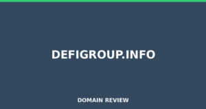 defigroup.info Review 2026 – Detailed Analysis
