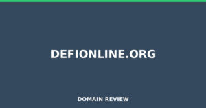 defionline.org 2026 Review – Legitimacy Check