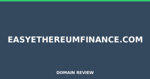 easyethereumfinance.com 2026 Review – Legitimacy Check