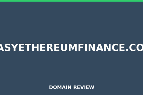 EASYETHEREUMFINANCE.COM review 2026 - Domain review placeholder image for easyethereumfinance.com