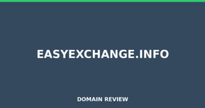 easyexchange.info 2026 Review – Legitimacy Check
