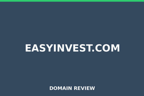 EASYINVEST.COM review 2026 - Domain review placeholder image for easyinvest.com