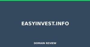 easyinvest.info Review 2026 – Detailed Analysis