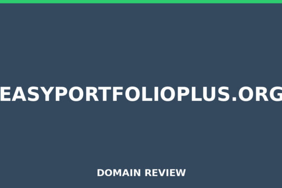 EASYPORTFOLIOPLUS.ORG review 2026 - Domain review placeholder image for easyportfolioplus.org