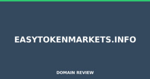easytokenmarkets.info Review 2026 – Detailed Analysis