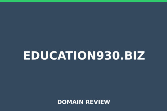 EDUCATION930.BIZ review 2026 - Domain review placeholder image for education930.biz