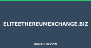 eliteethereumexchange.biz 2026 Review – Legitimacy Check