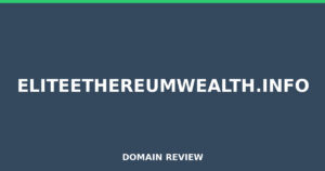 eliteethereumwealth.info Review 2026 – Detailed Analysis