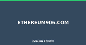 ethereum906.com 2026 Review – Legitimacy Check