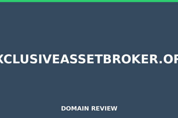 EXCLUSIVEASSETBROKER.ORG review 2026 - Domain review placeholder image for exclusiveassetbroker.org