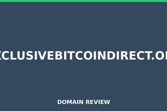 EXCLUSIVEBITCOINDIRECT.ORG review 2026 - Domain review placeholder image for exclusivebitcoindirect.org