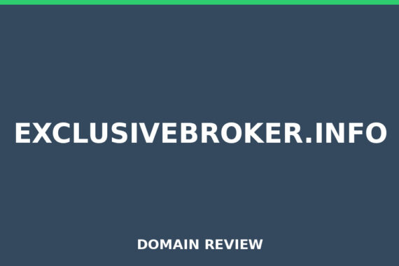 EXCLUSIVEBROKER.INFO review 2026 - Domain review placeholder image for exclusivebroker.info